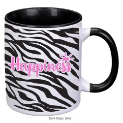 7199 WHTBLK zebra Sublimation