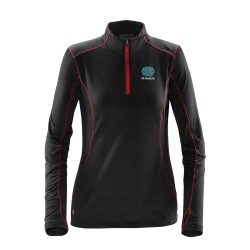 TFW1W BLACK BRIGHTRED Embroidery