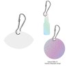 Acrylic Zipper Pull - Custom Shape 2"