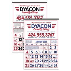 Commercial 12-Sheet Calendar