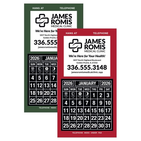 Statement Enclosure Calendar