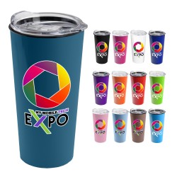 Garyline® Roadmaster Travel Tumbler with Clear Slider Lid - 18 oz.