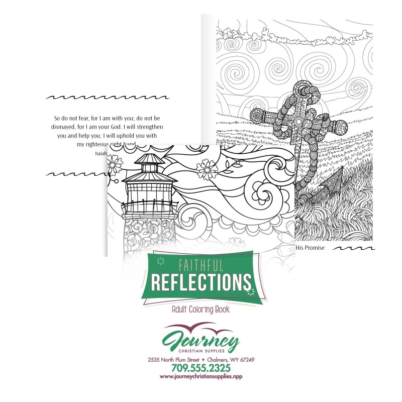 Good Value™ Faithful Reflections Adult Coloring Book