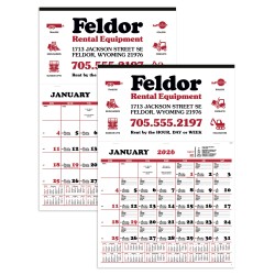 Contractor's Apron Calendar