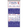 3-Month Display Apron Calendar