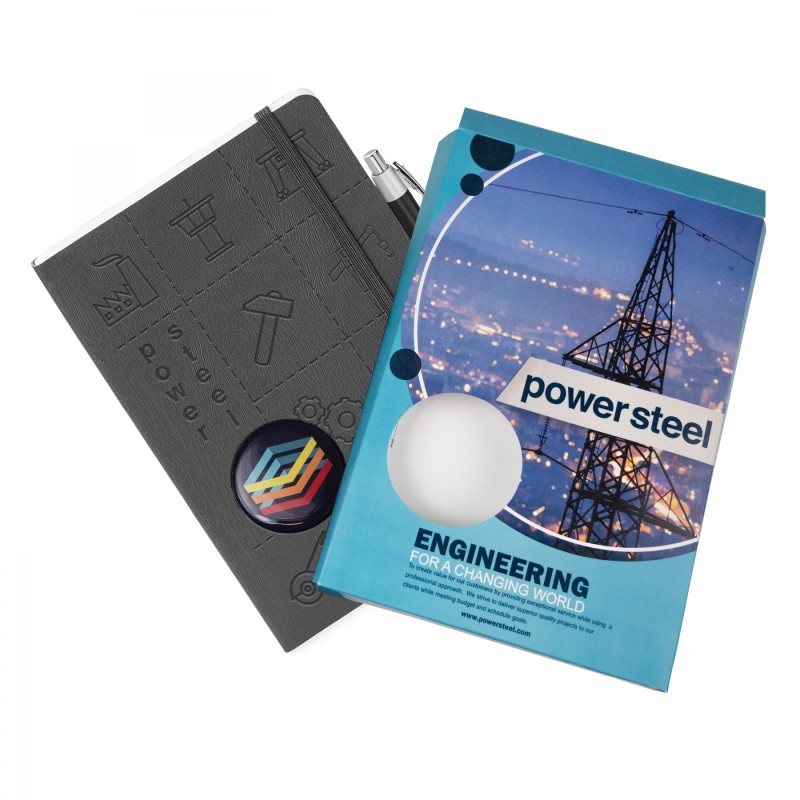 Soft Cover Notebook Pen Combo Wrap