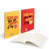 Medio Perfect Bound Notebook 5" X 7" With 150 Pages