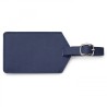 Toscano Genuine Leather Luggage Tag