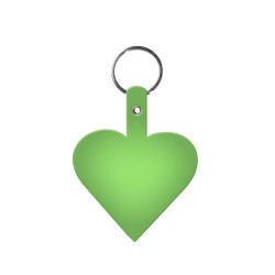 Heart Flexible Key Tag