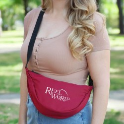 Metallic Dark Red Logo Lifestyle