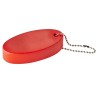 Oval Floater Key Tag