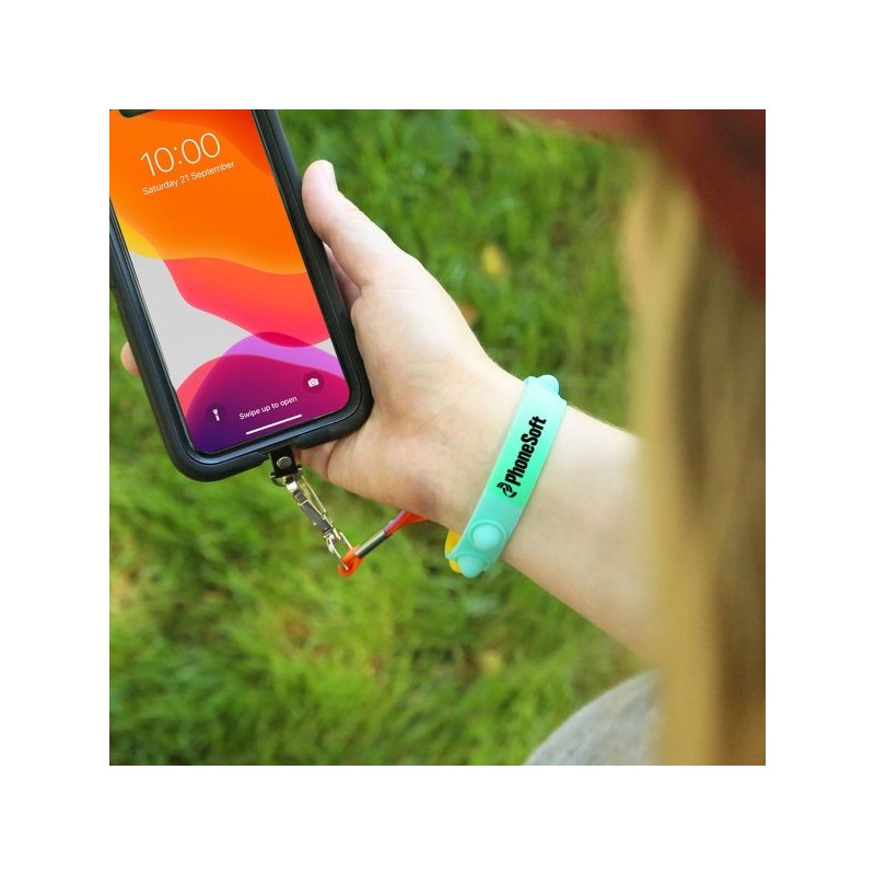 Phone Holder Wristlet Key Chain