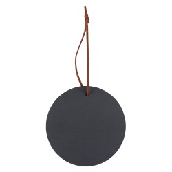Slate Round Ornament