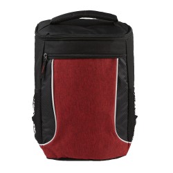 Black/Heathered Red