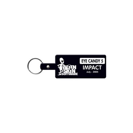 Rectangle Flexible Key Tag