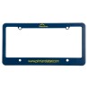 License Plate Frame w/ 4 Holes & Straight Bottom