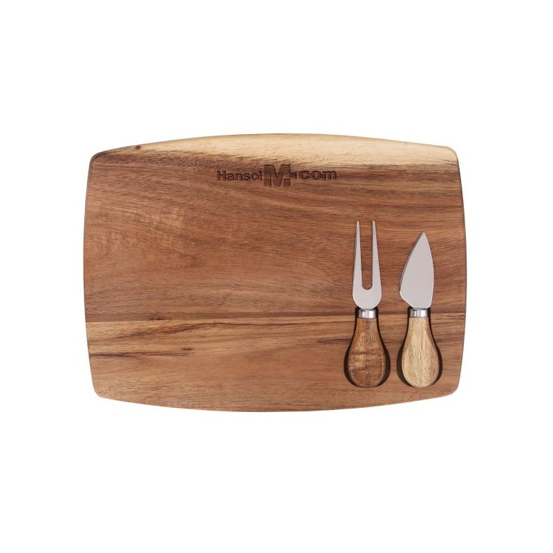 Acacia Cheese Board Set