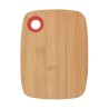 Small Bamboo Cutting Board w/Silicone Ring