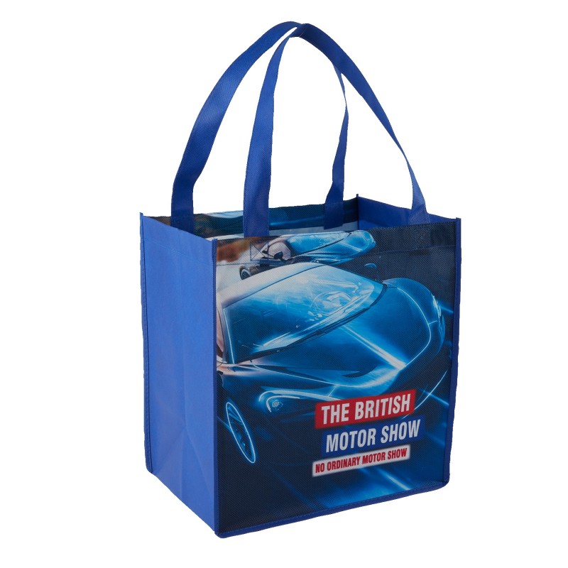 Sublimated Non-Woven Grocery Tote Bag (2-Sided)