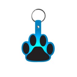Paw Flexible Key Tag