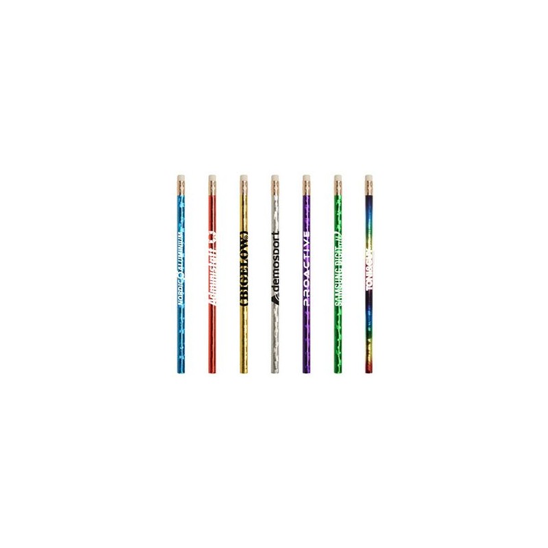 Jo-Bee Prismatic Foil Wrap Pencil