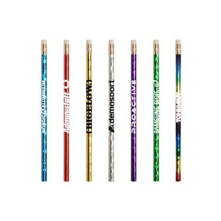Jo-Bee Prismatic Foil Wrap Pencil