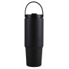 27 Oz. Siam Powder Coated Recycled Stainless Steel Tumbler w/Carrying Handle