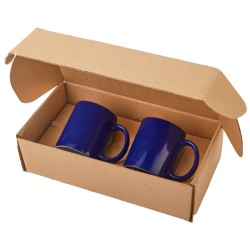 11 Oz. Sunrise Ceramic Mugs Gift Set