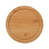 5-Piece Swivel Top Bamboo Cheese Board Set