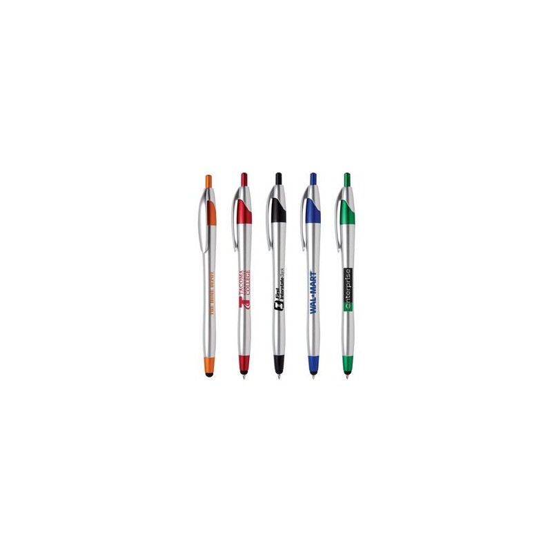 Javalina® Chrome Stylus Pen (Pat D709,949)