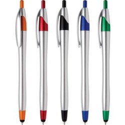 Javalina® Chrome Stylus Pen (Pat D709,949)