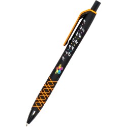 Black/Orange