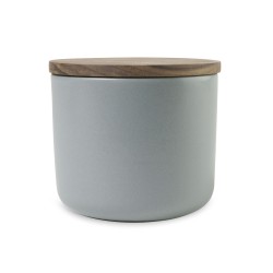 Be Home® Brampton Stoneware Container - Medium - Light Grey