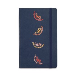 Moleskine® Hard Cover Ruled Large Notebook - Navy Blue