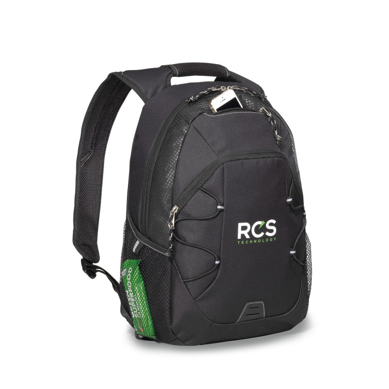 Matrix Laptop Backpack - Black