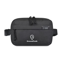 Renew rPET Waist Pack - Black