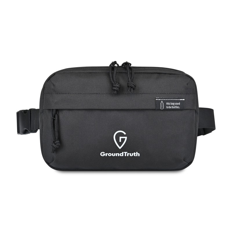 Renew rPET Waist Pack - Black