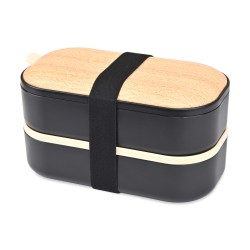 Osaka Bento Lunch Box - Black