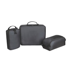 Renew rPET 3 Piece Packing Cube Set - Black