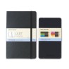 Moleskine® Coloring Kit - Sketchbook and Watercolor Pencils - Black