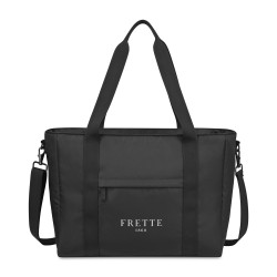 Skyler rPET Work to Weekend Laptop Tote - Black
