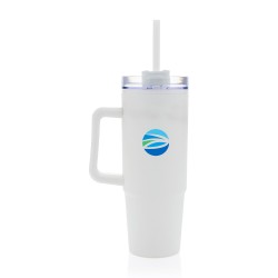 Tana RCS Plastic Tumbler with Handle 900ML - White