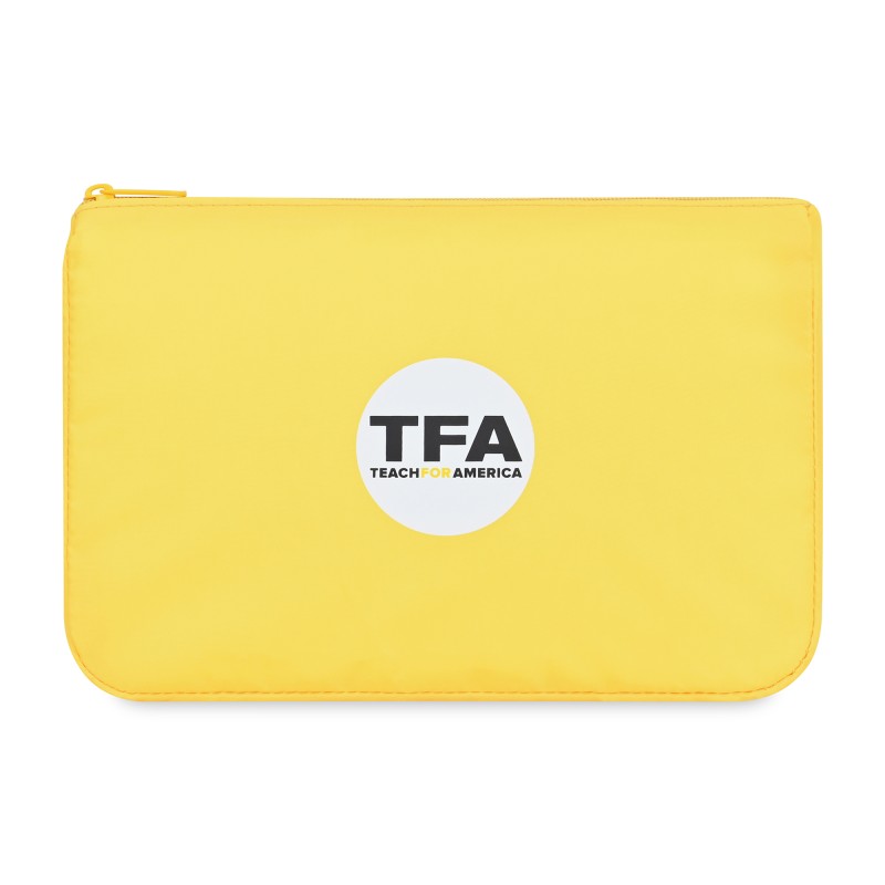 Arlo rPET Zippered Pouch - Yellow