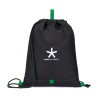 Repeat Recycled Poly Cinchpack - Kelly Green