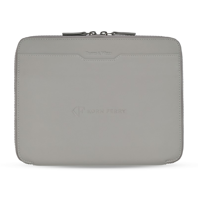 Travis & Wells® Envoy Executive Zipper Close Padfolio - Taupe