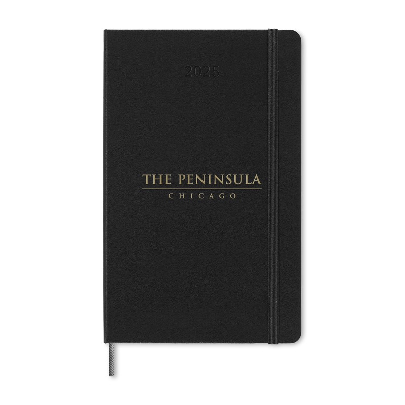 Moleskine® Hard Cover Large 12-Month Daily 2026 Planner - Black