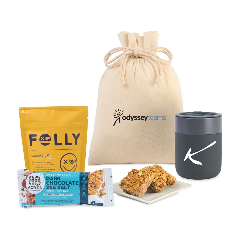 But First...Coffee Gift Set - Charcoal
