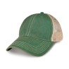 Merrimack Hat Co.® Austin Vintage Trucker - Kelly Green-Tan