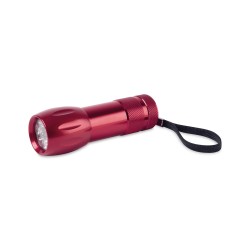 Mini LED Aluminum Flashlight - Red