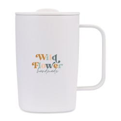 Aviana™ Rowan Recycled Mug - 15 Oz. - Marshmallow